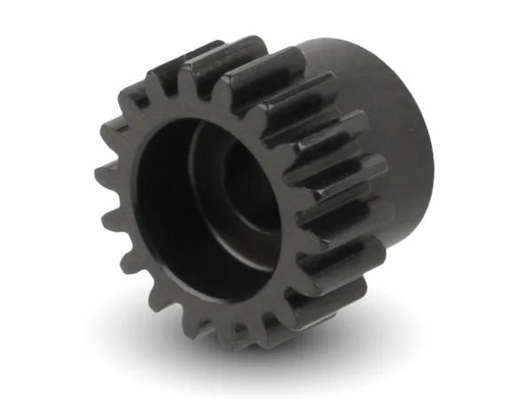 Hudy Aluminium Pinion Gear - Hard Coated - 18T / 32 (Modul 0.8)