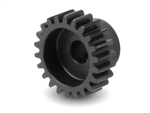 Hudy Aluminium Pinion Gear - Hard Coated - 22T / 32 (Modul 0.8)