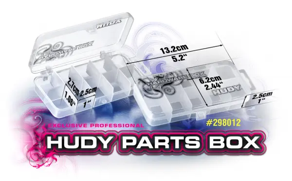 Hudy Hardware Parts Box - 10 Compartments &mdash; image 3 of 4