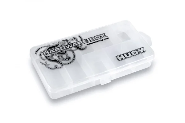 Hudy Hardware Parts Box - 8 Compartments