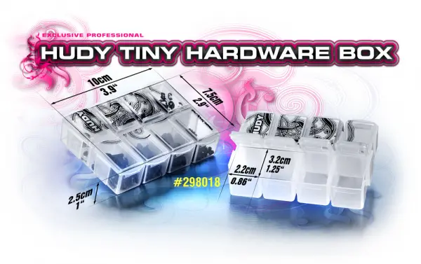 Hudy Tiny Hardware Box - 8 Compartments &mdash; image 3 of 4