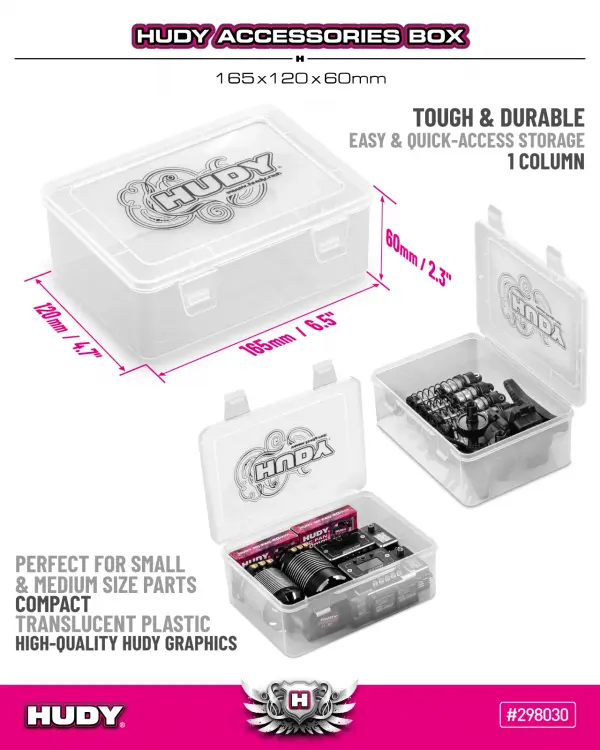 Hudy Accessories Box 165X120X60mm &mdash; image 2 of 2