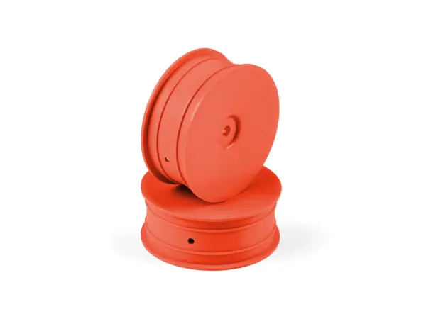 Hudy 1:10 Off-Road Wheel - 2WD Front Orange (2) — image 1 of 2