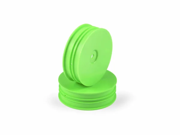 Hudy 1:10 Off-Road Wheel - 2WD Front Narrow Green (2)