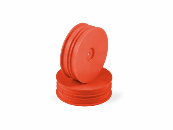 Hudy 1:10 Off-Road Wheel - 2WD Front Narrow Orange (2) — image 1 of 2