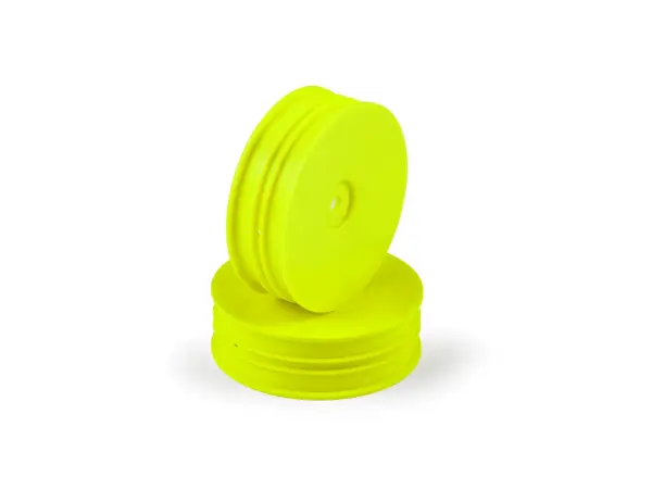 Hudy 1:10 Off-Road Wheel - 2WD Front Narrow Yellow (2) — image 1 of 2