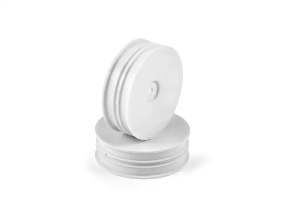 Hudy 1:10 Off-Road Wheel - 2WD Front Narrow White (2) — image 1 of 2