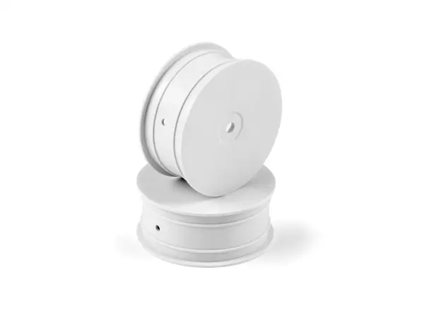 Hudy 1:10 Off-Road Wheel - 4WD Front White (2) — image 1 of 2
