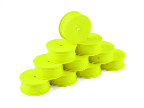 Hudy 1:10 Off-Road Wheel - 4WD Front Yellow (10) — image 1 of 2