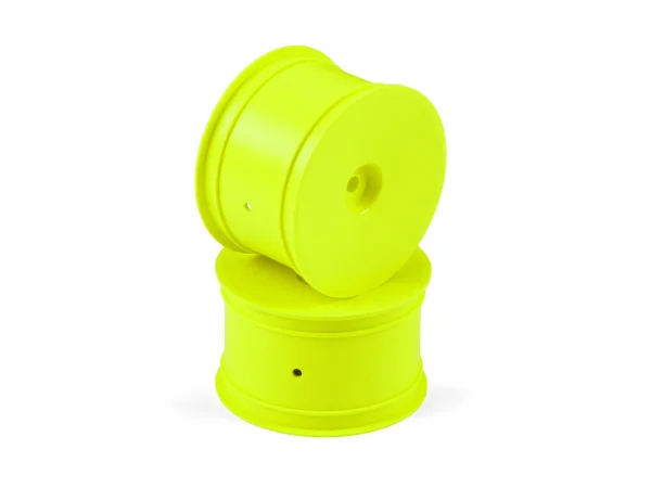 Hudy 1:10 Off-Road Wheel - 2WD/4WD Rear Yellow (2)