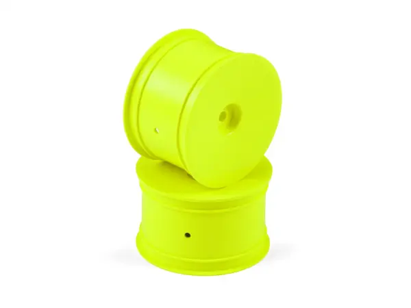 Hudy 1:10 Off-Road Wheel - 2WD/4WD Rear Yellow (2) — image 1 of 2