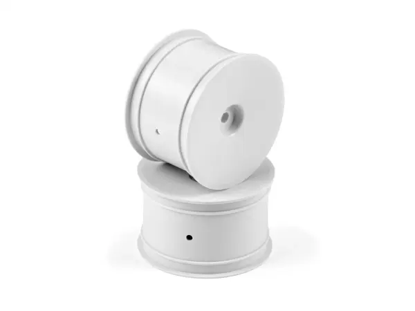 Hudy 1:10 Off-Road Wheel - 2WD/4WD Rear White (2) — image 1 of 2
