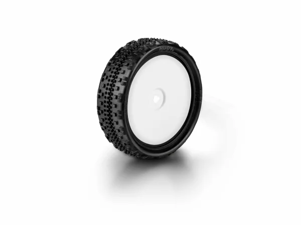Hudy 1:10 Off Road Pre Glued 101 Carpet Tyres - 2WD Front (2) — image 1 of 3