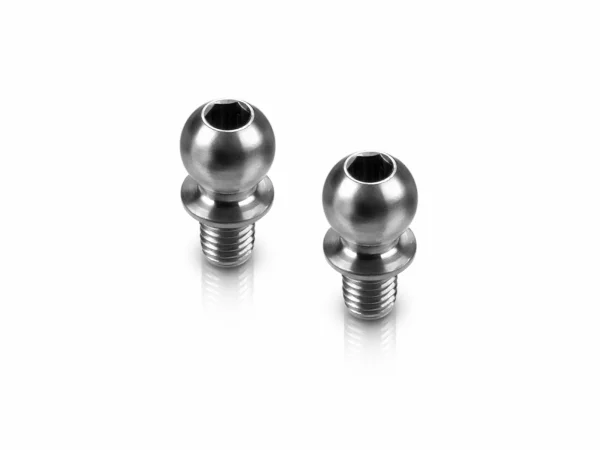 HUDY TITAN BALL STUD D 4.9 / L 4 / S 3.5 / 2mm HEX (2) — image 1 of 2