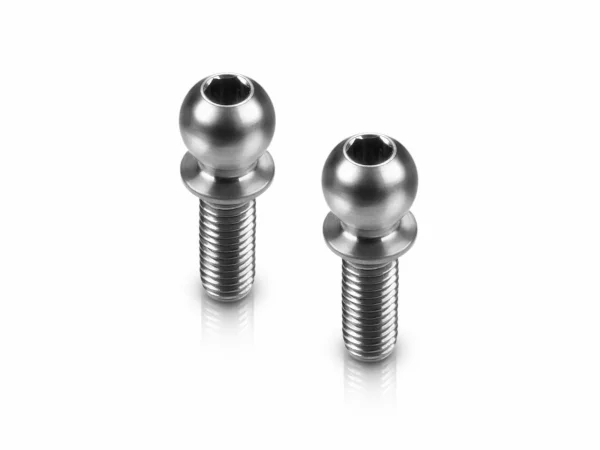 HUDY TITAN BALL STUD D 4.9 / L 8 / S 3.5 / 2mm HEX (2) — image 1 of 2