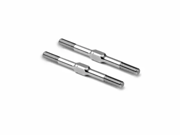 Hudy Titanium Adjustable Turnbuckle 50mm M4 L/R (2) &mdash; image 2 of 3
