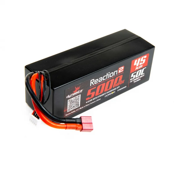 14.8V 5000mAh 4S 50C LiPo - Hardcase: Deans