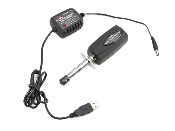 Dynamite LiPo Glow Starter With Battery + USB Charger