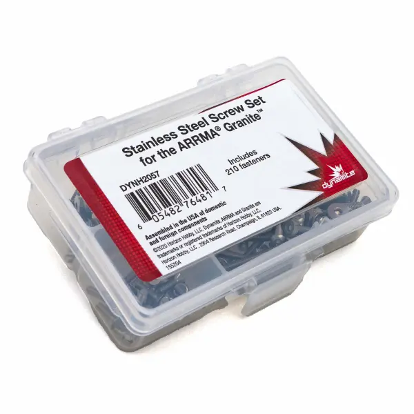 Dynamite Pro Stainless Steel Screw Kit - Arrma Granite — image 3 of 3