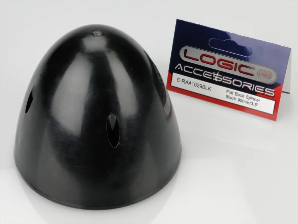 90mm 3.5 Spinner F/B Black