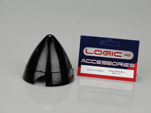 Spinner 3 Blade Black 69mm/2.75