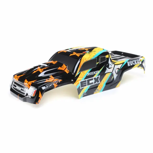 Body - Black/Yellow: 1:10 2WD Ruckus — image 2 of 2