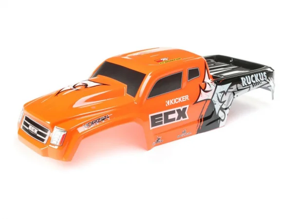 Body - Orange: 1:10 2WD Ruckus