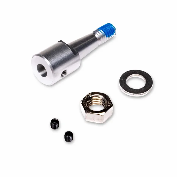 Rotor Motor Shaft with Nut: 80mm EDF