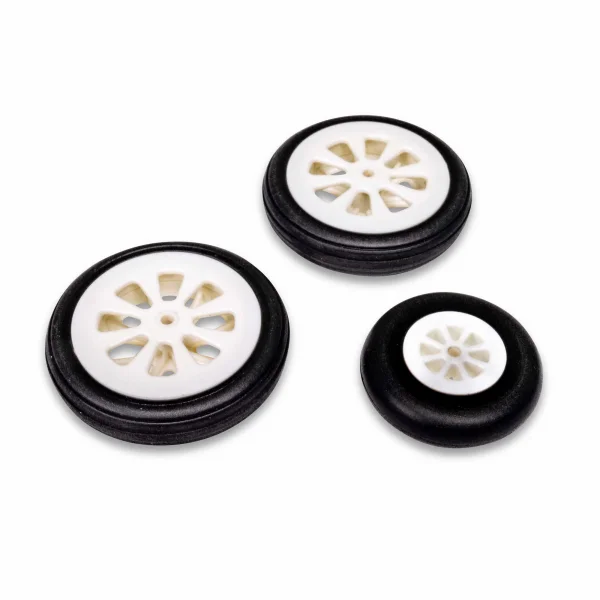 Wheel Set Mains 60mm - Nose Wheel 44mm: Habu 80