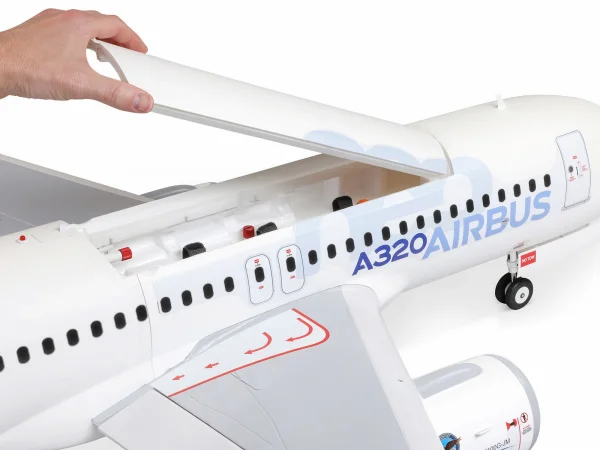 E Flite Airbus A320neo Twin 64mm EDF - BNF Basic