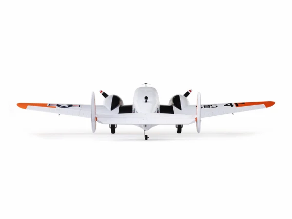 E Flite Beechcraft D18/RC-45J 1.5m - BNF Basic AS3X