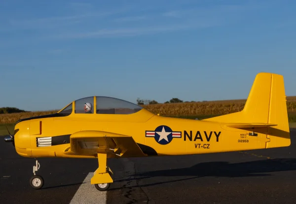 E Flite Carbon Z T-28 Trojan 2.0m - BNF Basic AS3X
