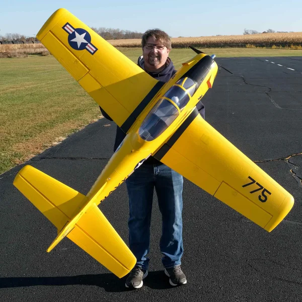 E Flite Carbon Z T-28 Trojan 2.0m - BNF Basic AS3X