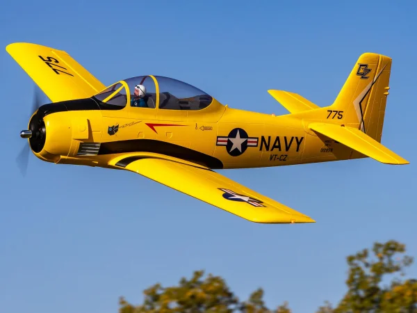 E Flite Carbon Z T-28 Trojan 2.0m - BNF Basic AS3X