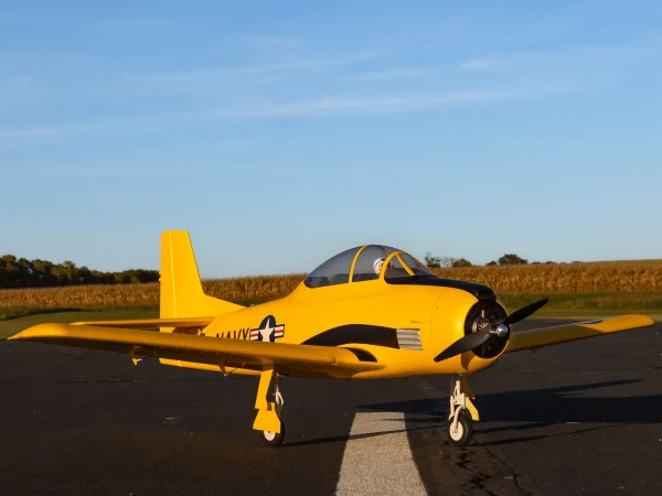 E Flite Carbon Z T-28 Trojan 2.0m - BNF Basic AS3X