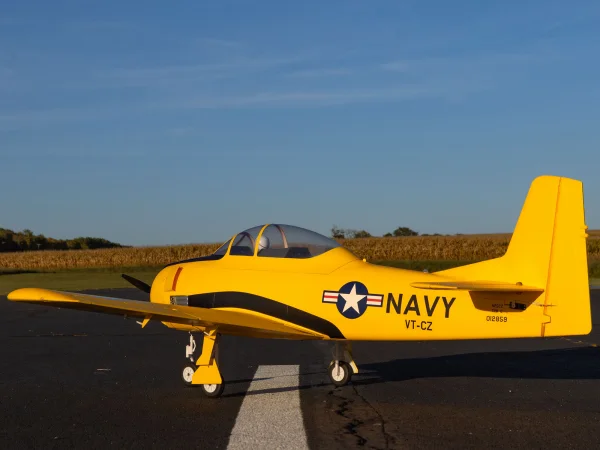 E Flite Carbon Z T-28 Trojan 2.0m - BNF Basic AS3X
