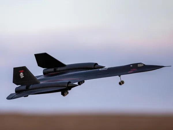 E Flite SR-71 Blackbird Twin 40mm EDF - BNF Basic AS3X