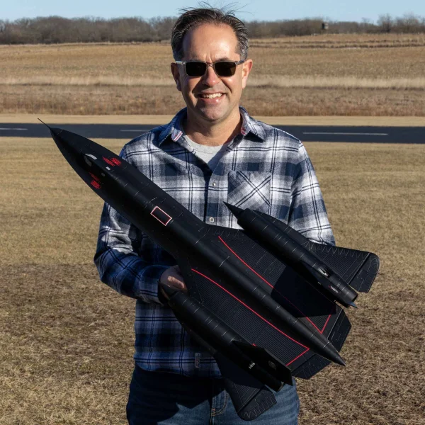 E Flite SR-71 Blackbird Twin 40mm EDF - BNF Basic AS3X