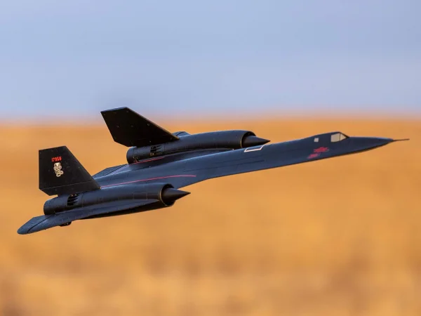 E Flite SR-71 Blackbird Twin 40mm EDF - BNF Basic AS3X