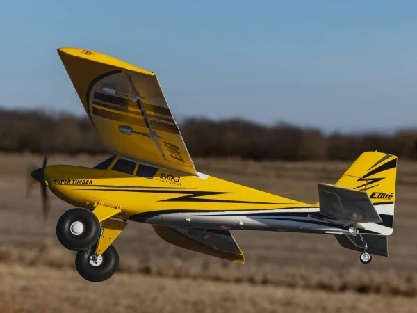 E Flite Super Timber 1.7m - BNF Basic with AS3X and SAFE Select