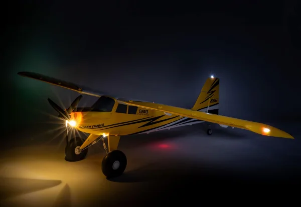 E Flite Super Timber 1.7m - BNF Basic with AS3X and SAFE Select