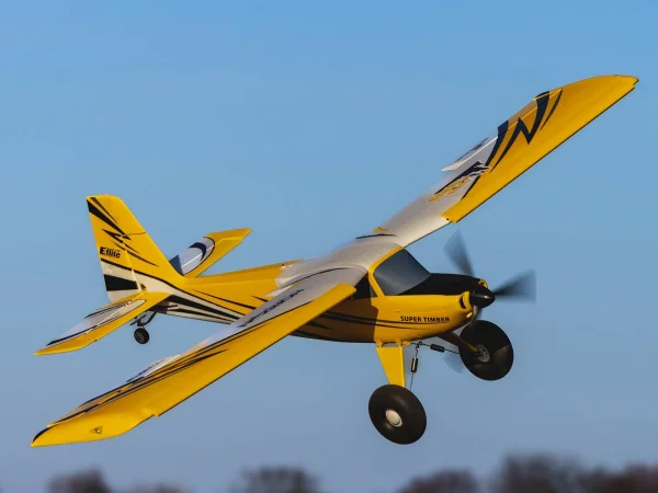 E Flite Super Timber 1.7m - BNF Basic with AS3X and SAFE Select