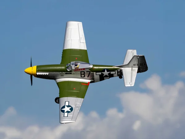 E Flite P-51D Mustang 1.0m - BNF Basic with AS3X and SAFE Select