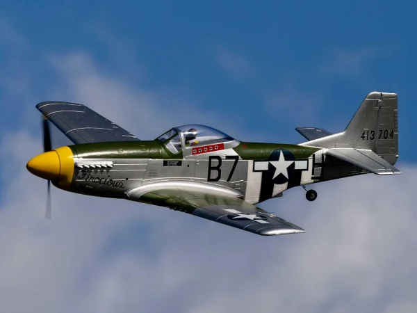 E Flite P-51D Mustang 1.0m - BNF Basic with AS3X and SAFE Select