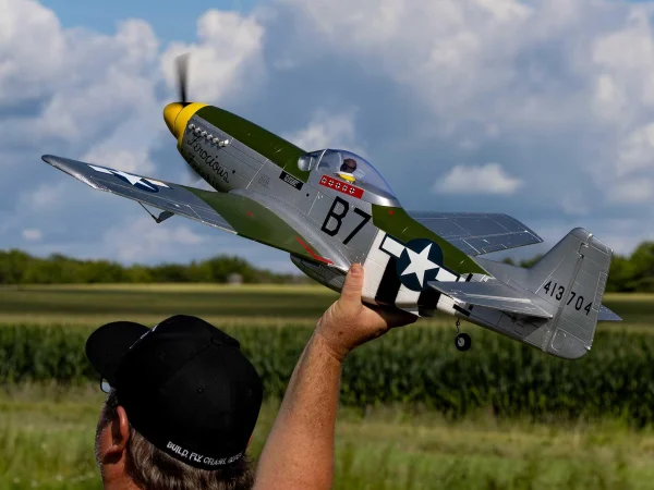 E Flite P-51D Mustang 1.0m - BNF Basic with AS3X and SAFE Select