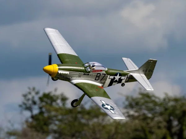 E Flite P-51D Mustang 1.0m - BNF Basic with AS3X and SAFE Select