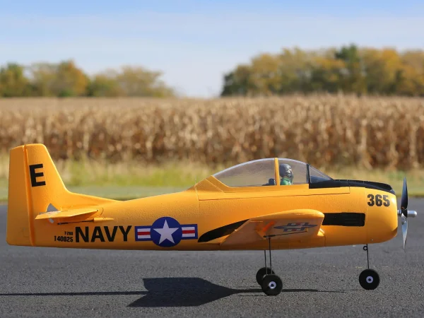 E Flite T-28 Trojan 1.1m - BNF Basic