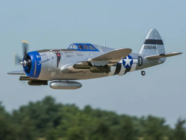 E Flite P-47 Razorback 1.2m - PNP