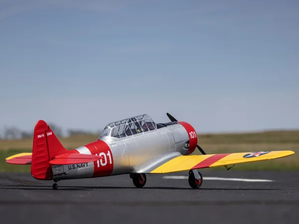 E Flite SNJ-5/AT-6 Texan 1.5m - BNF Basic