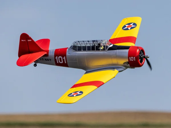 E Flite SNJ-5/AT-6 Texan 1.5m - BNF Basic